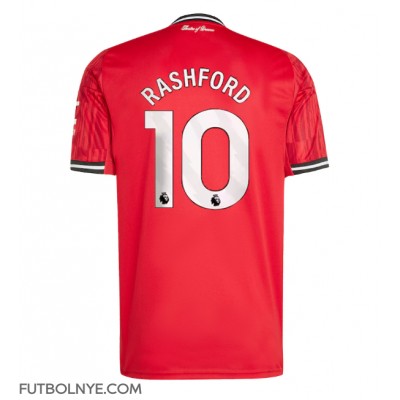Camiseta Manchester United Marcus Rashford #10 Primera Equipación 2025-26 manga corta Camiseta Manchester United Marcus Rashford #10 Primera Equipación 2025-26 manga corta